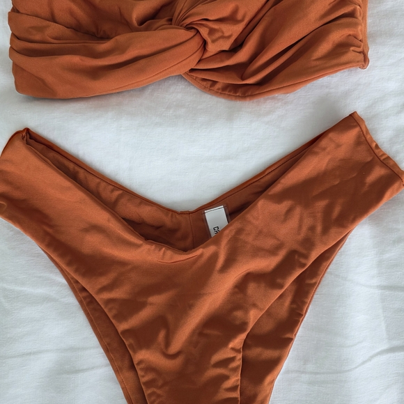 Rust Orange Bikini Set - Picture 2 of 7